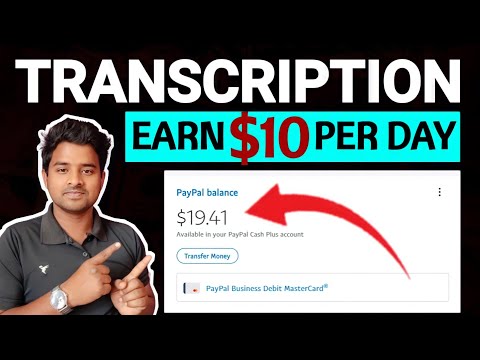 Do Transcription Work and Earn Money Online $10 Per day | Make Money Online 2022 | Audio to Text