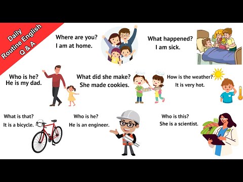 Daily Use English Question & Answers for Kids | Easy English Learning | #KidsLearning #SpeakEnglish