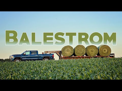 The Wettest Bales We've Ever Made - 1st Time Making Baleage