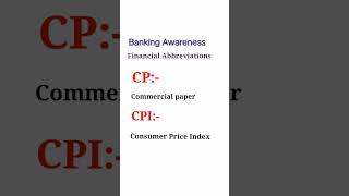 Banking Awareness Abbreviations for competitive exams#bankingexams2023 #sbi #viralvideo #shortvideo