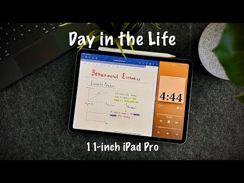 11 inch iPad Pro - Day in the Life (Student's Perspective)