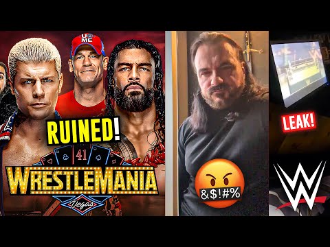 WrestleMania 41 BARBAAD HOGAYI 😢! | Drew McIntyre ANGRY, *LEAKS Under the WWE Ring | WWE News