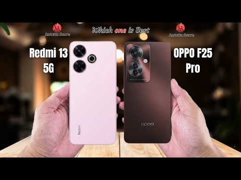 Redmi 13 5G vs OPPO F25 Pro  Full comparison ⚡Which one is Best