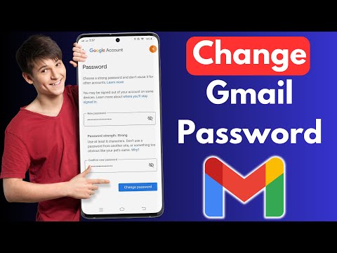 How to Change Gmail Password in Mobile | How to Change Gmail Password in Android Mobile