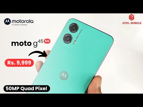 moto G45 5G Unboxing and Quick Look - Best Under ₹10,000?