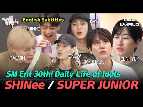 [SUB] SM 30th Anniversary ✨ Daily Lives of Male Idols : SHINee & SUPER JUNIOR #SHINEE #SUPERJUNIOR