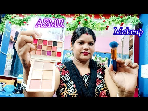 ASMR~ Doing Your USA Bridal Weeding Makeup (Mouth Sounds) @asmrsangi7044 💋🎨🌹