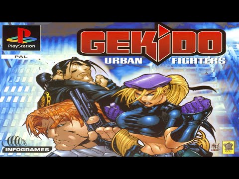 PS1 Game Gekido Urban Fighters P1