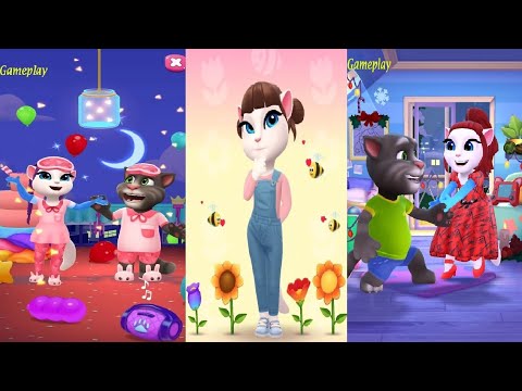 My Talking Angela 2 New Update Christmas  2024 Android iOS Gameplay HD