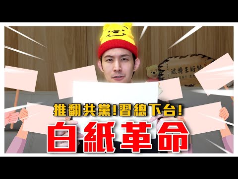 白紙革命！不再做籠的傳人！中國人睽違33年站起來了？｜白紙運動能否成功全看這點｜粉紅特報003期｜波特王好帥