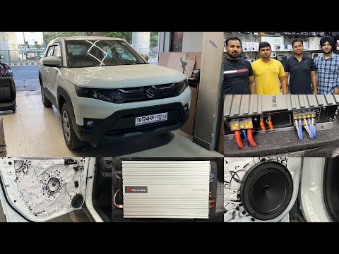 brezza lxi audio setup | काम होगा अब Full Power वो भी Brezza मे | brezza modification 2024 | chandu