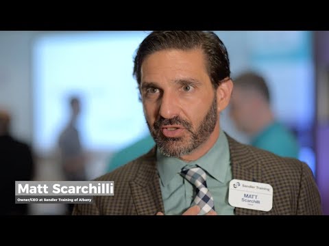 Matt Scarchilli, Owner of Sandler Training