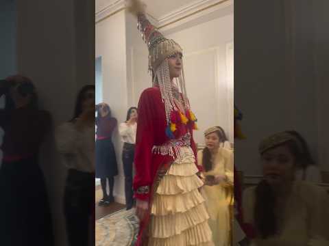 When you do a fashion show at the EMBASSY of Kazakhstan in Paris