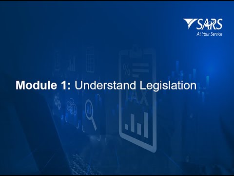 SARS Tax Practitioner Readiness Programme Module 1: Understanding Legislation - 2025