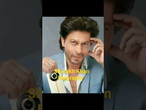 Shah Rukh Khan Biography/history actor Shahrukh Khan Biography Today news Sarukh Videos song music