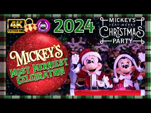 MICKEYS MOST MERRIEST CELEBRATION 2024 | STAGE SHOW | MVMCP #disneychristmas #mvmcp #magickingdom