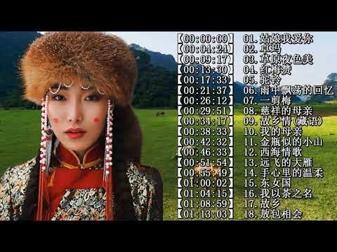 【中國藏歌】【经典老歌】西藏民歌 | Tibetan Chinese Songs女中音降央卓玛所有歌 ：(姑娘我爱你 - 姑娘我爱你 - 草原夜色美 - 红梅赞 - 驼铃)