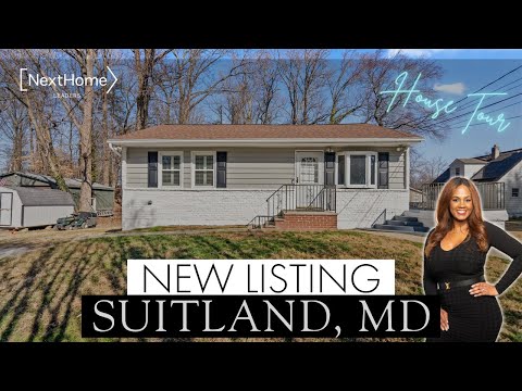 HOUSE TOUR | 6110 Skyline Terr, Suitland MD | $410,000 #marylandrealesate  #hometour