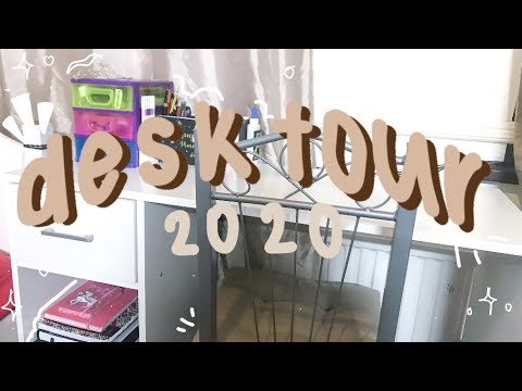 room desk tour 2020 ✨