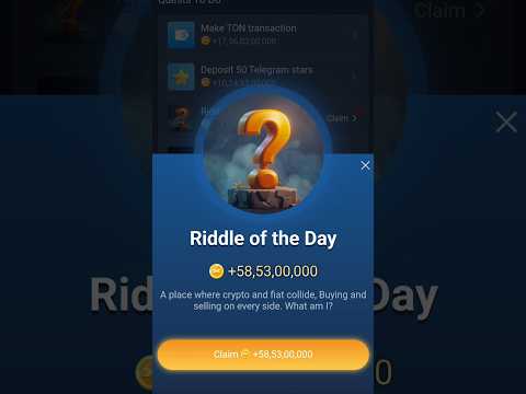 X Empire  Daily Investment Funds | Musk Empire Riddle of the Day