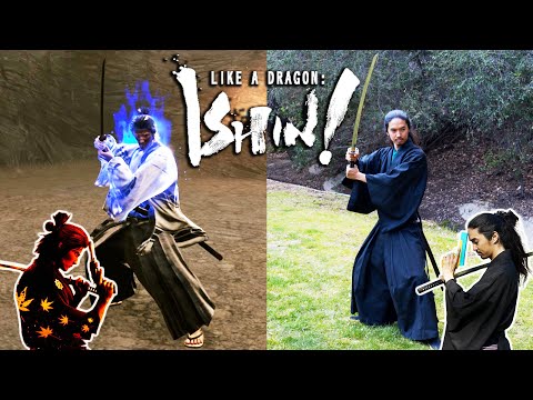 Like a Dragon: Ishin!｜I Tried to Recreate Katana & Gun Moves