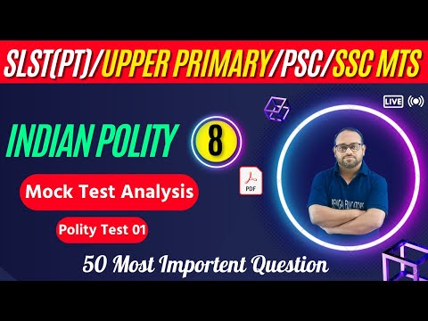 Polity Test 01 Analysis |SLST PT Indian Polity| SLST 2023|SCC|Competitive Polity by Farman sir