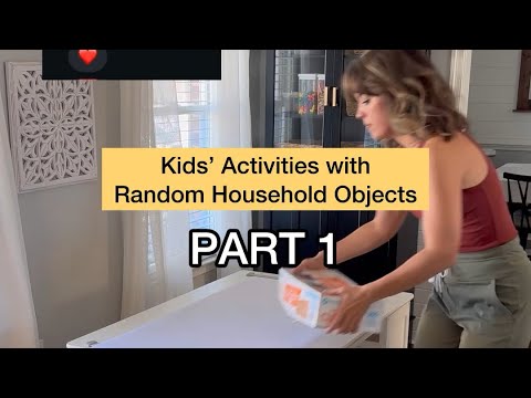 Spoons | Kids’ Activities with Random Household Objects Part 1