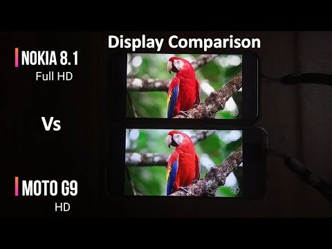 Moto G9 HD Vs Nokia Full HD Display Comparison | Full Review in Hindi