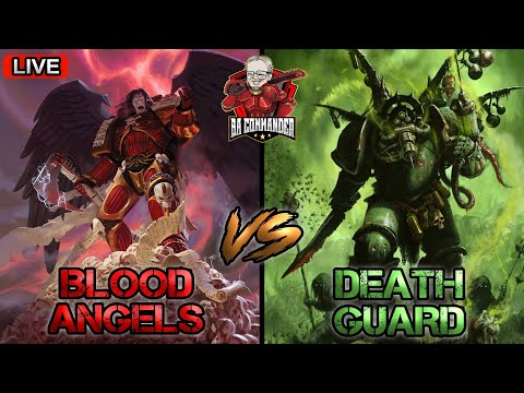 Blood Angels (LAG) vs Death Guard (2k Battle!)