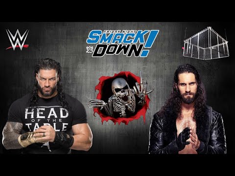 WWE SmackDown | Roman Reigns vs Seth Rollins | Full Steel Cage Match