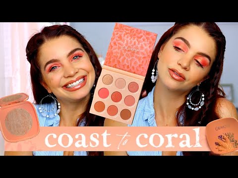 NEW COLOURPOP COAST TO CORAL COLLECTION REVIEW