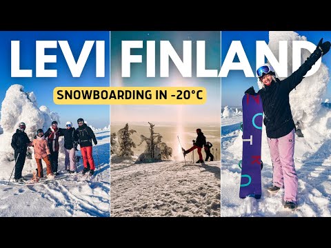 One week in Levi, Finland | Skiing and snowboarding in Lapland (traveling in Finland during winter)