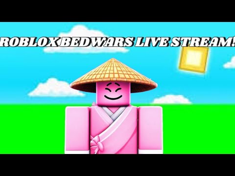 Roblox Bedwars Live Stream! Customs with viewers