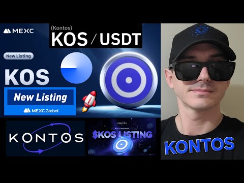 $KOS - KONTOS TOKEN CRYPTO COIN HOW TO BUY KOS BASE BLOCKCHAIN UNISWAP BYBIT KUCOIN MEXC GLOBAL ETH