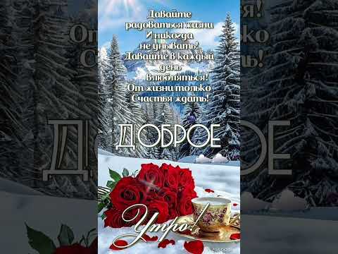 С Добрым утром 💖Музыкальная пауза 🎶🎶