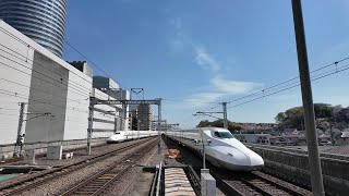 Train View | Shinkansen | Bullet Train from Shin-Yokohama to Shin-Osaka | Japan