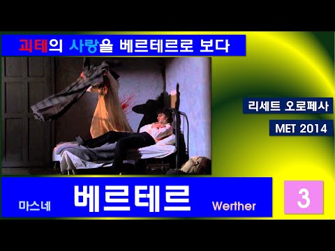 괴테의 사랑을 베르테르로 보다-마스네-베르테르(3/3)-뉴욕메트2014