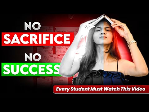 Every Student should SACRIFICE THIS to pass ANY Exam🔥| Success Needs Sacrifice | CA Surbhi Gandhi