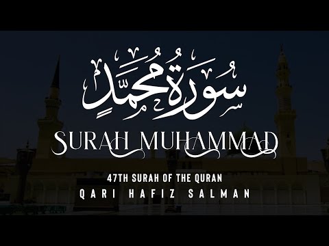 Surah Muhammad I Qari Hafiz Salman | Arabic Recitation | 47th Surah of the Quran