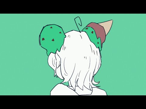 アニメーション記録3振り返り　#好好同好会　(2 seconds movie) #animation