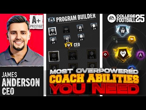 The Most Overpowered Coach Abilities You NEED in College Football 25 Dynasty