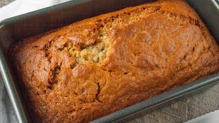 Eggless Banana Bread recipe moist