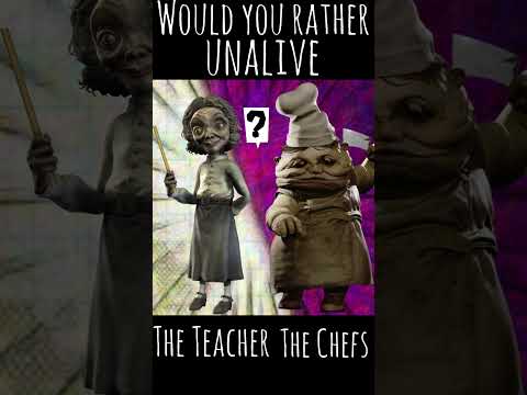 Would You Rather: Little Nightmares Edition (No.12) #littlenightmares #wouldyourather