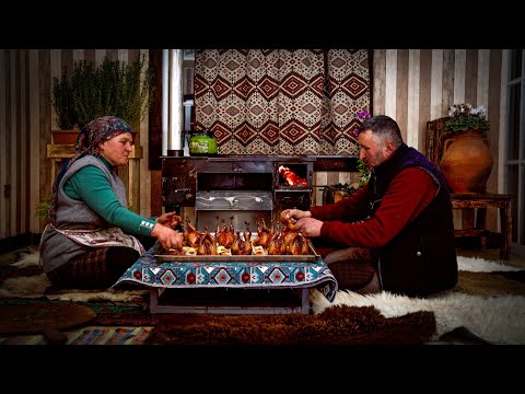 🔥 Wood-Fired Quail in Tomato Sauce: A Rustic Cooking Experience 🍅🍗