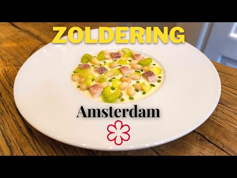 Eating at Zoldering. Amsterdam. Delicious Michelin Starred Casual and Affordable Dining