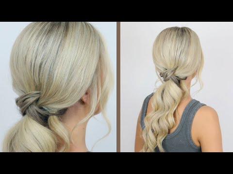 How to elevate a simple ponytail! ☀️