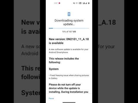 Oneplus nord 2 New Update Security Patch February New Version DN2101_11_A.18