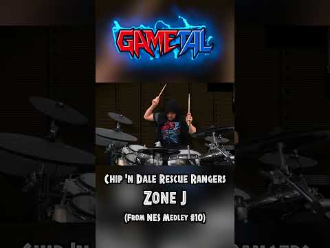 Zone J (Chip n' Dale: Rescue Rangers) - GaMetal Remix (From NES Medley 10) #chipndale #nes #vgm