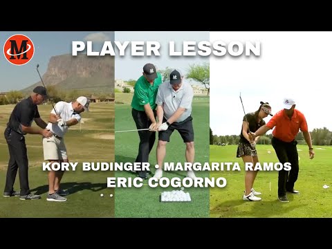 Eric Cogorno, Margarita Ramos, Kory Budinger: Player Lesson! Golf Club Face Control and Hip Turn