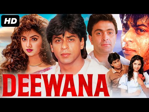 Shahrukh Khan's "DEEWANA" Full Hindi Movie | Rishi Kapoor, Divya Bharti | Bollywood Romantic Movie